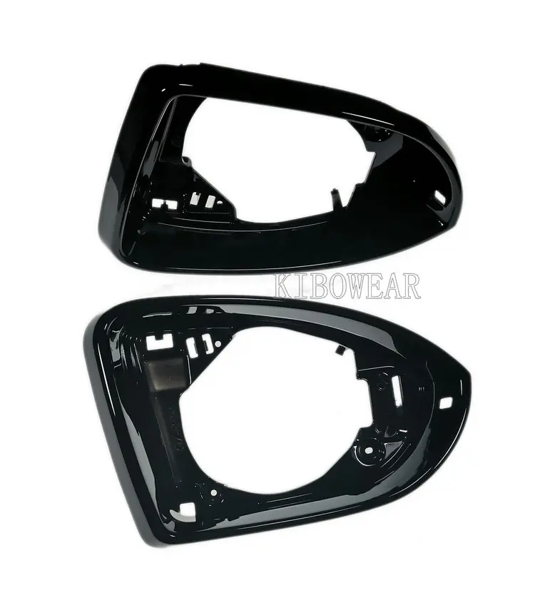 Copertura Specchio Ala Ala Laterale Mirror Frame For VW Passat CC B7 For Jetta MK6 CC Scirocco MK3 Beetle EOS Sostituzione Sinistra Destra Assetto 6 Housing Color : Left