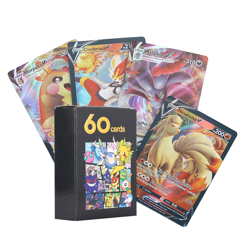 60pcs Lot New Style Pokemon Sword Shield Vmax Team Shining Cards Collection Trading Card Game Game Collection Cards Aliexpress 60pcs Lot New Style Pokemon Sword Shield Vmax Team Shining Cards Collection Trading Card Game Game Collection Cards Aliexpress
