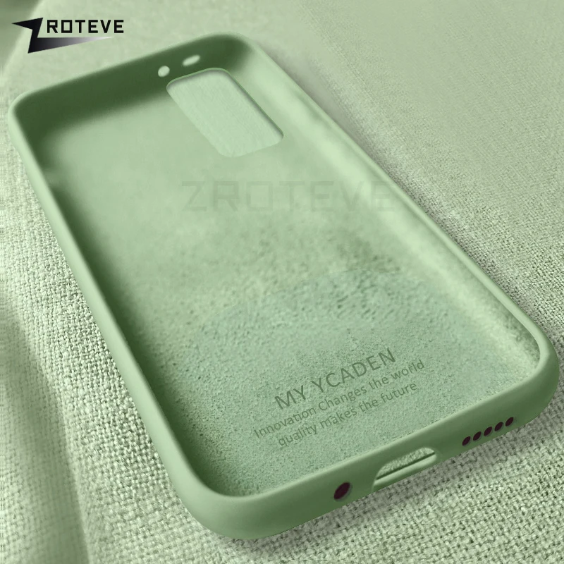 S20 Ultra Case Zroteve Liquid Silicone Cover For Samsung Galaxy FE S21 Plus Coque Note 20 10 9 S10 E Lite Cases | Мобильные телефоны