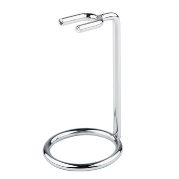 Men's Metal Shaving Brush with Razor Base Chrome Silver Shaving Razor Clean Beard Razor Kit Easy to Carry Cartridge 1