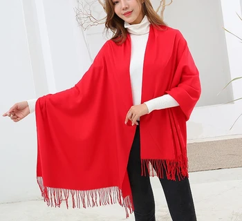 

2020 New Women Imitation cashmere vintage scarf, long plaid shawl warm scarf 1692