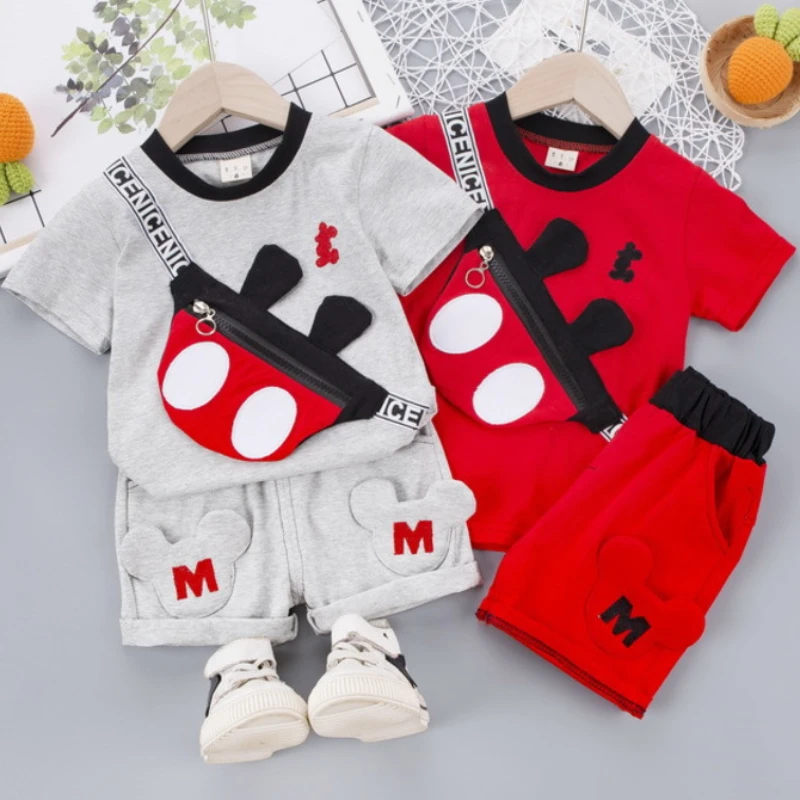 New Summer Baby Clothes Suit Children Fashion Boys Girls Cartoon T Shirt Shorts 2Pcs/set Toddler Casual Clothing Kids Tracksuits Baby Clothing Set best of sale