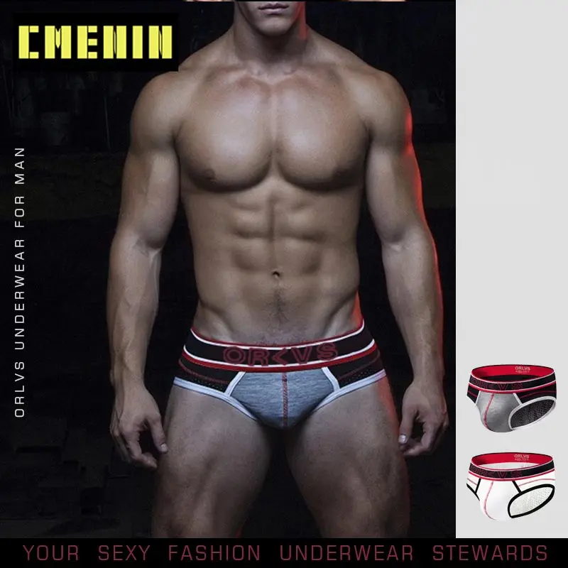 Гей Нижнее белье Мужские трусы Jockstrap сетки дышащее удобное нижнее короткие