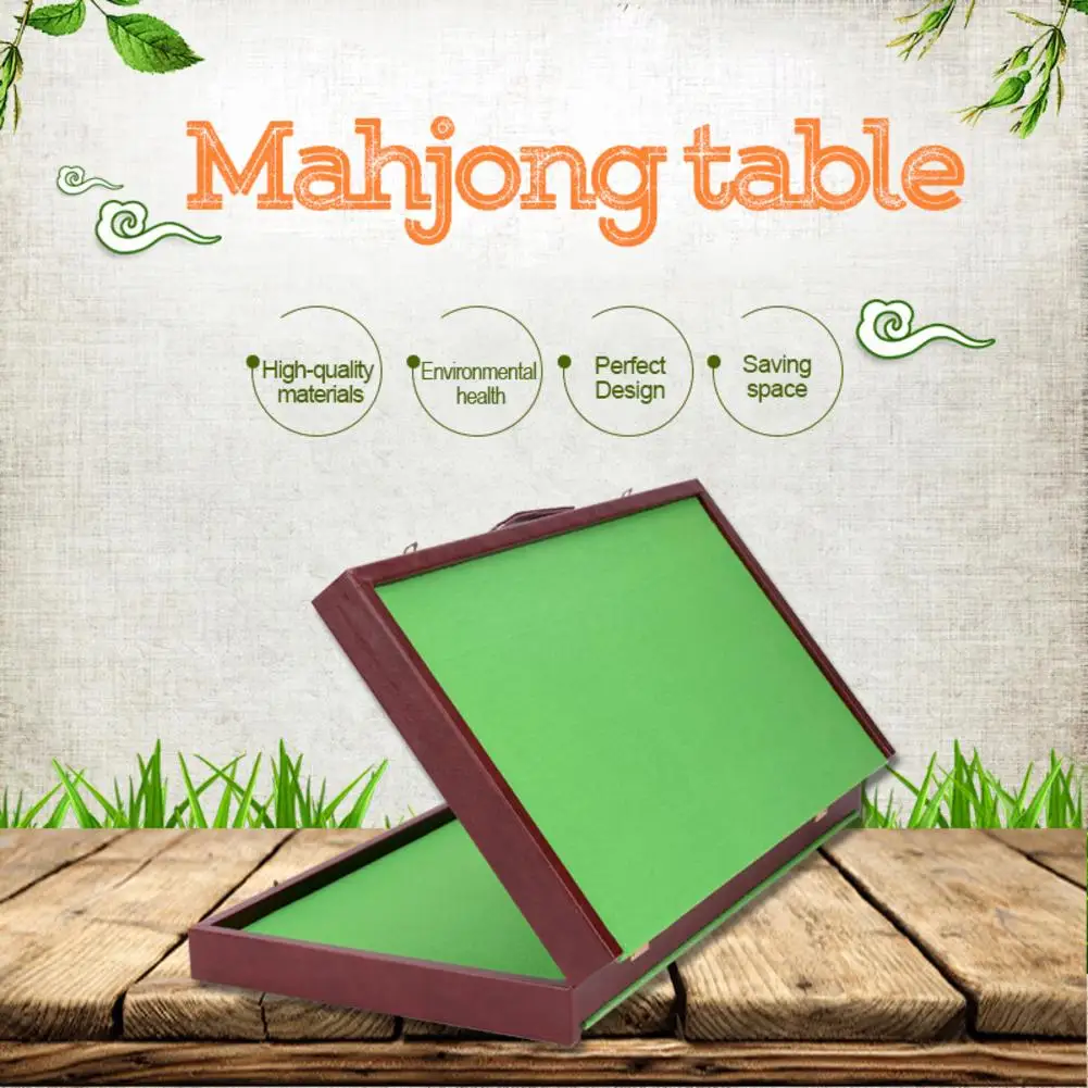 

Hot Mini Mahjong Table Folding Storage Chinese Mahjong Game Tables Indoor Entertainment Game fast delivery