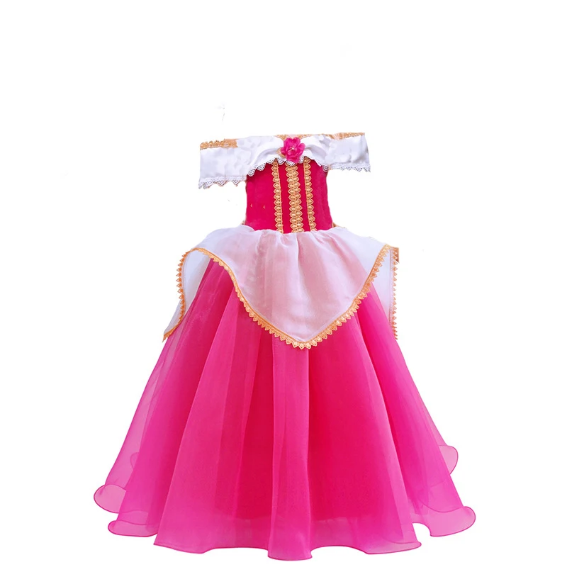 Белоснежка; платье принцессы Белль; Рождественский костюм Белль; маскарадное платье Эльзы на Хэллоуин; одежда для маленьких девочек; детское платье-пачка для дня рождения - Цвет: Item 6