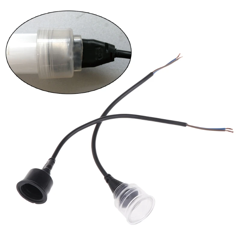 Aquarium Lamp Base Waterproof Soft Rubber Fish Tank Lighting Wire