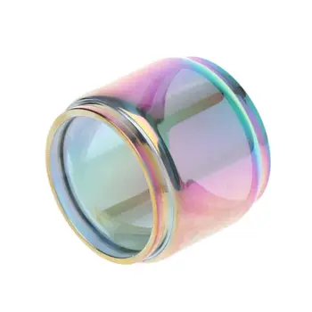 

Rainbow Color Bubble Glass Tube Clear Pyrex Glass Tank for TFV12 Tank Vape Pen Atomizer Accessories Kit