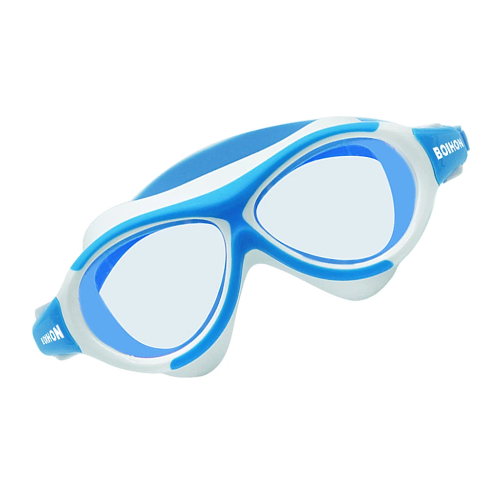 Swimming Goggles Swim Glasses with Better Visual Effects, Great Choice for Anti-fog and Wear-resisting