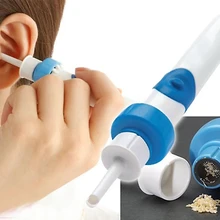 

lectric Ear Wax Pick Cleaner Remover Ear Spoon Suit Painless Vacuum Spiral Ear-Cleaning Device Personal Care Tool