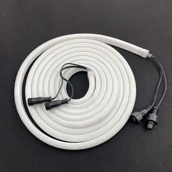 

13mm*15mmm size,5m long/ 60pixels/m/ DC12V WS2815 addressable pixel rgb neon strip light;IP65;0.2m xConnect pigtails