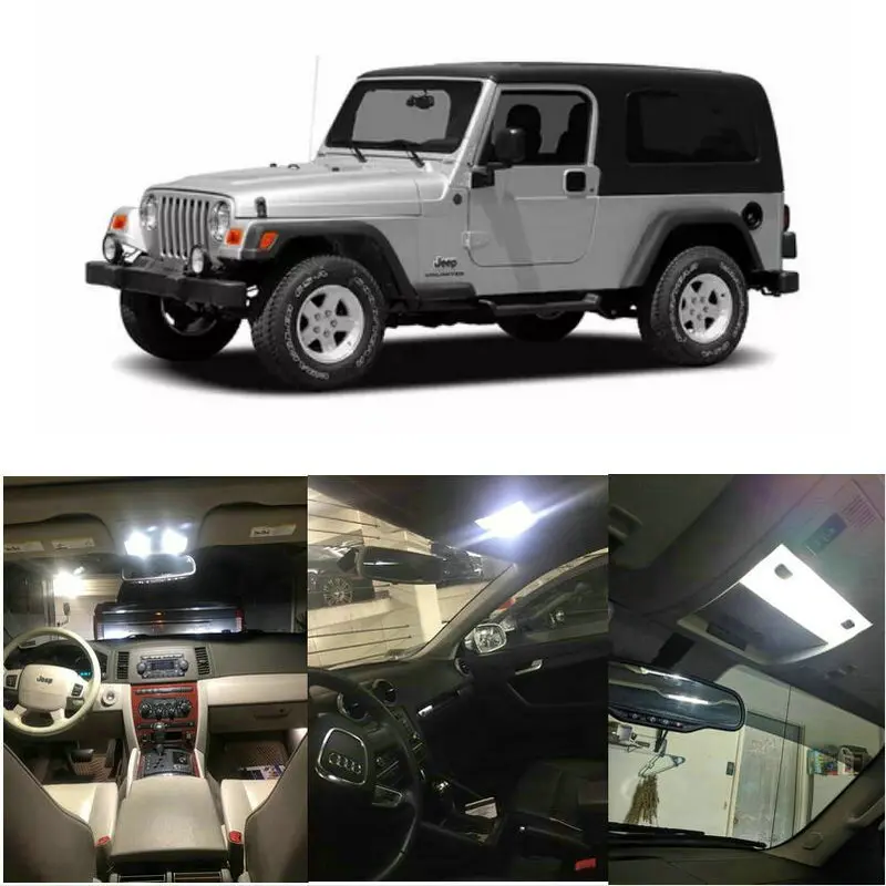 Interior Led lights For 2006 jeep TJ Wrangler Car Accessories | Автомобили и мотоциклы
