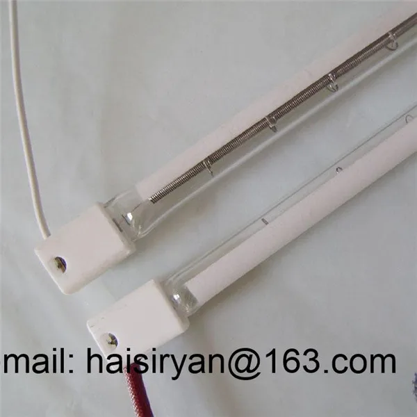 

quartz glass halogen heating bulb infrared led heat lamp