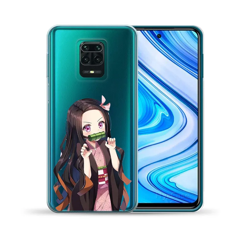 Demon Slayer Phone Case For Xiaomi Mi 10T Note 10 Lite Ultra Poco X3 NFC Redmi Note 9S 7 8 9 Note9 Pro 8T 9C Soft Silicone Cover xiaomi leather case case