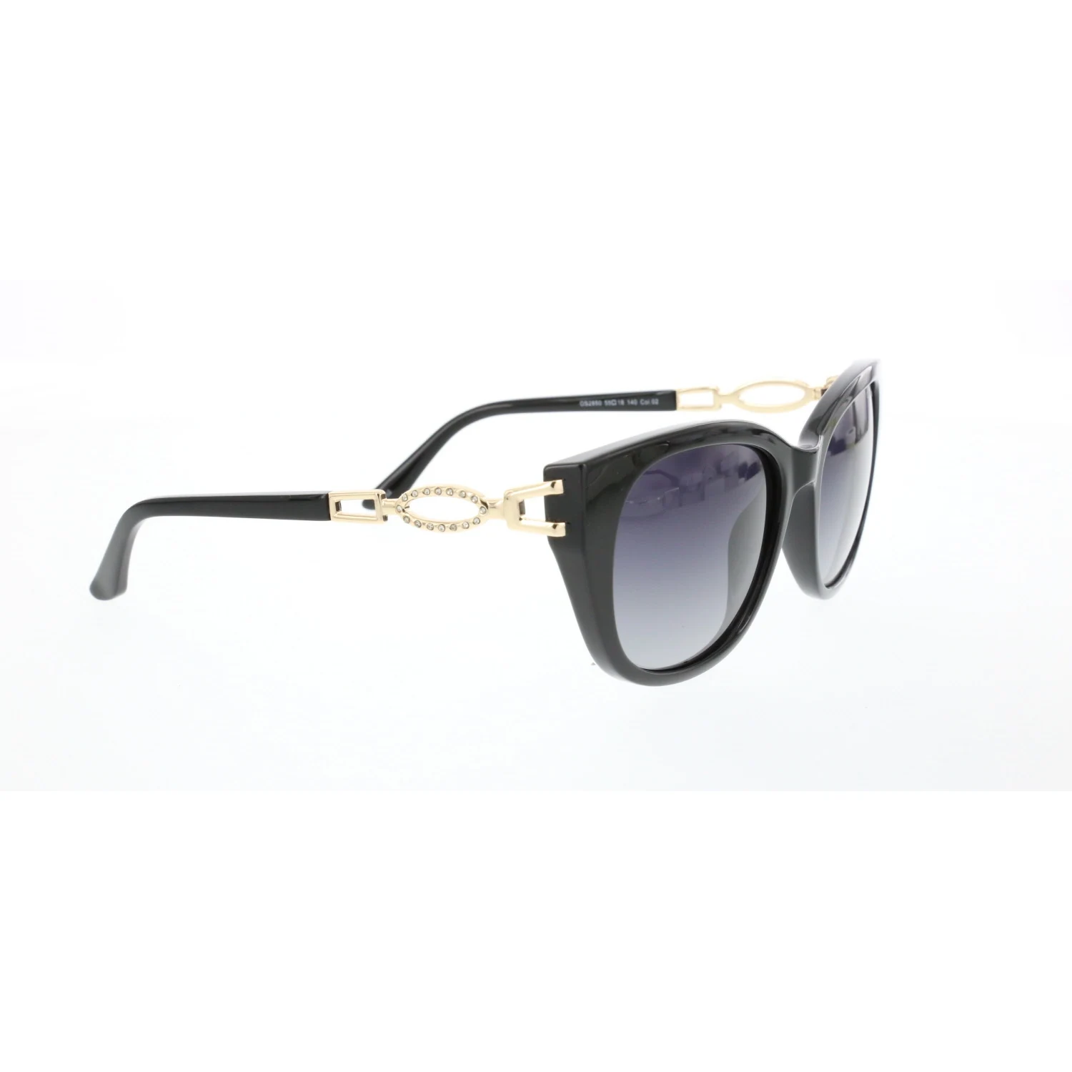

Women's sunglasses os 2850 02 bone black organic rectangle rectangular 55-18-140 osse