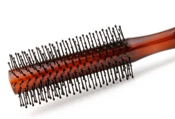 

roll comb Amber color comb home rolling comb roll comb smooth tooth does not hurt the scalp buckle