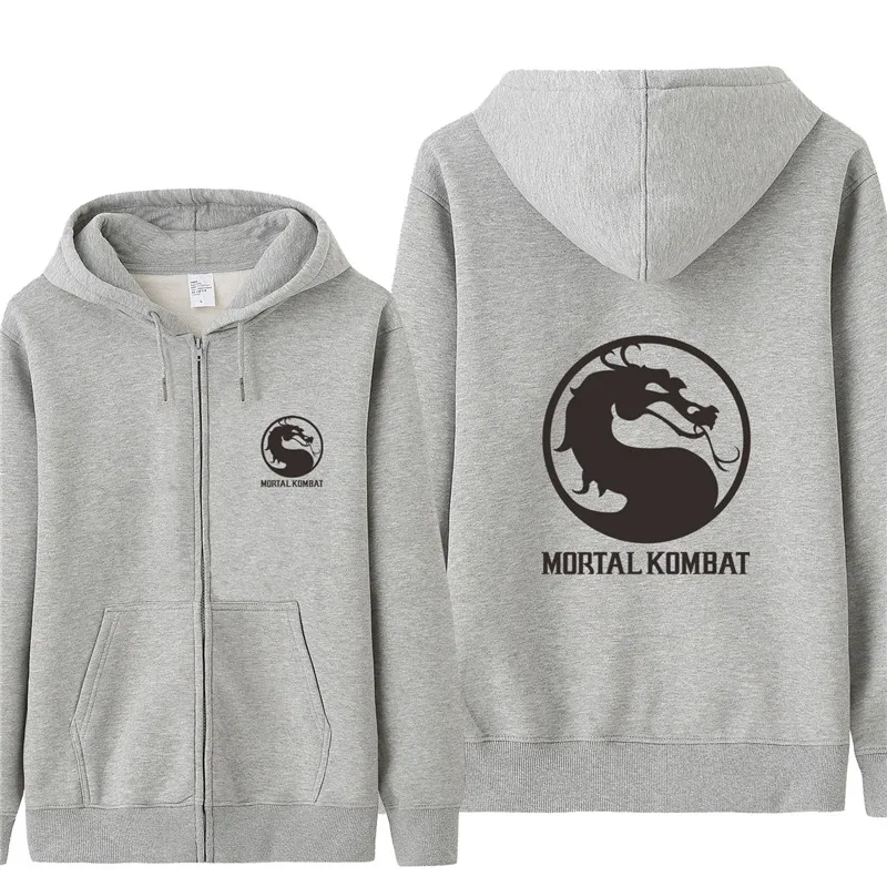 Осенняя Толстовка Mortal Kombat, Мужская модная толстовка, пуловер, флисовый пуловер, унисекс, Мужская толстовка Mortal Kombat, толстовки HS-030