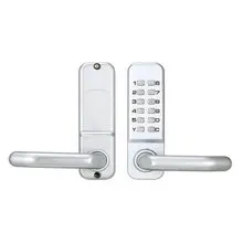 Ttlock мобильный телефон приложение дистанционное управление Блокировка Bluetooth цинковый сплав Материал сенсорный экран пароль вспомогательный дверной замок