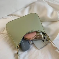 New Retro PU Leather Shoulder Bag for Women – Solid Color Fashion Underarm Hobo Handbag, Casual Everyday PU Leather Purse - Image 6