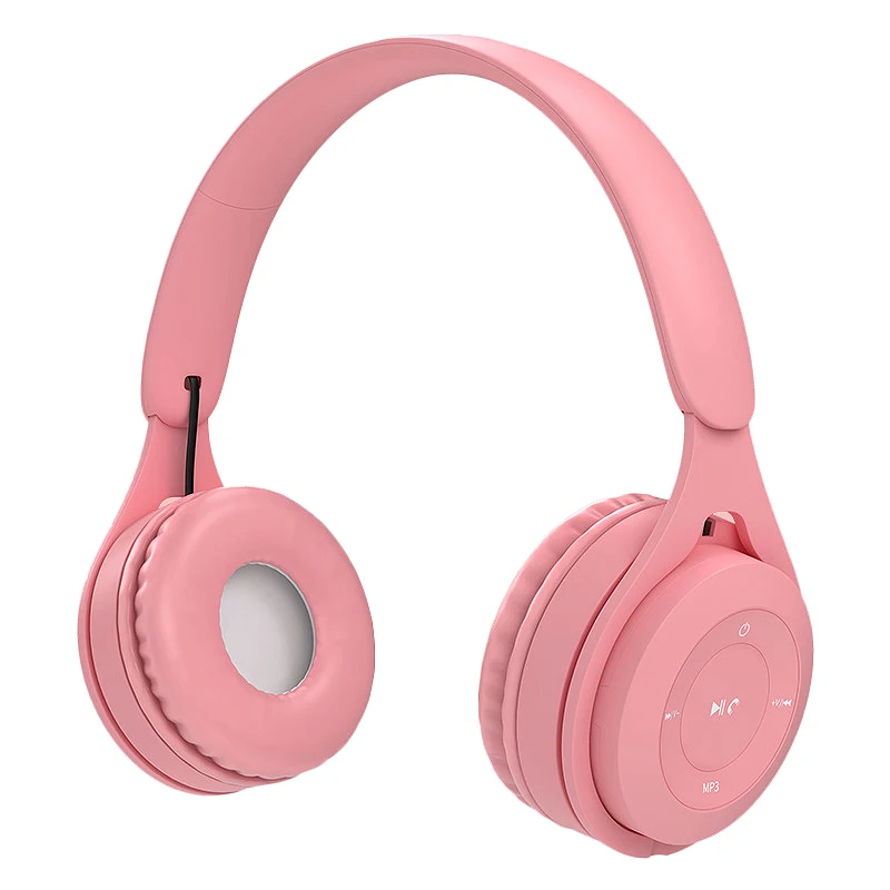 Y08 Bluetooth беспроводная Hi-Fi стерео гарнитура с микрофоном (розовый) | Электроника
