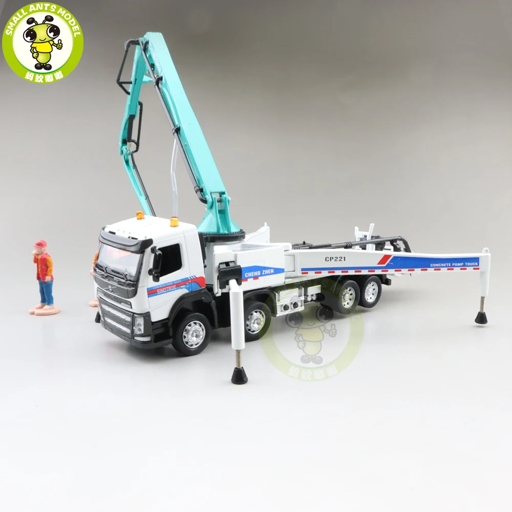 1/50 Volvo FM бетононасос грузовик литые под давлением металлические модельные игрушки автомобиль Дети Мальчики Девочки Подарки