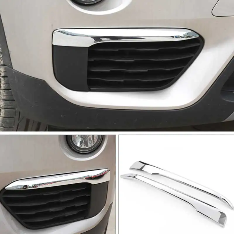 

Front fog lamp shield Light eyebrows trim Car light frame decoration Taillight trim frame Inlet grille trim For BMW X1 2016-2020