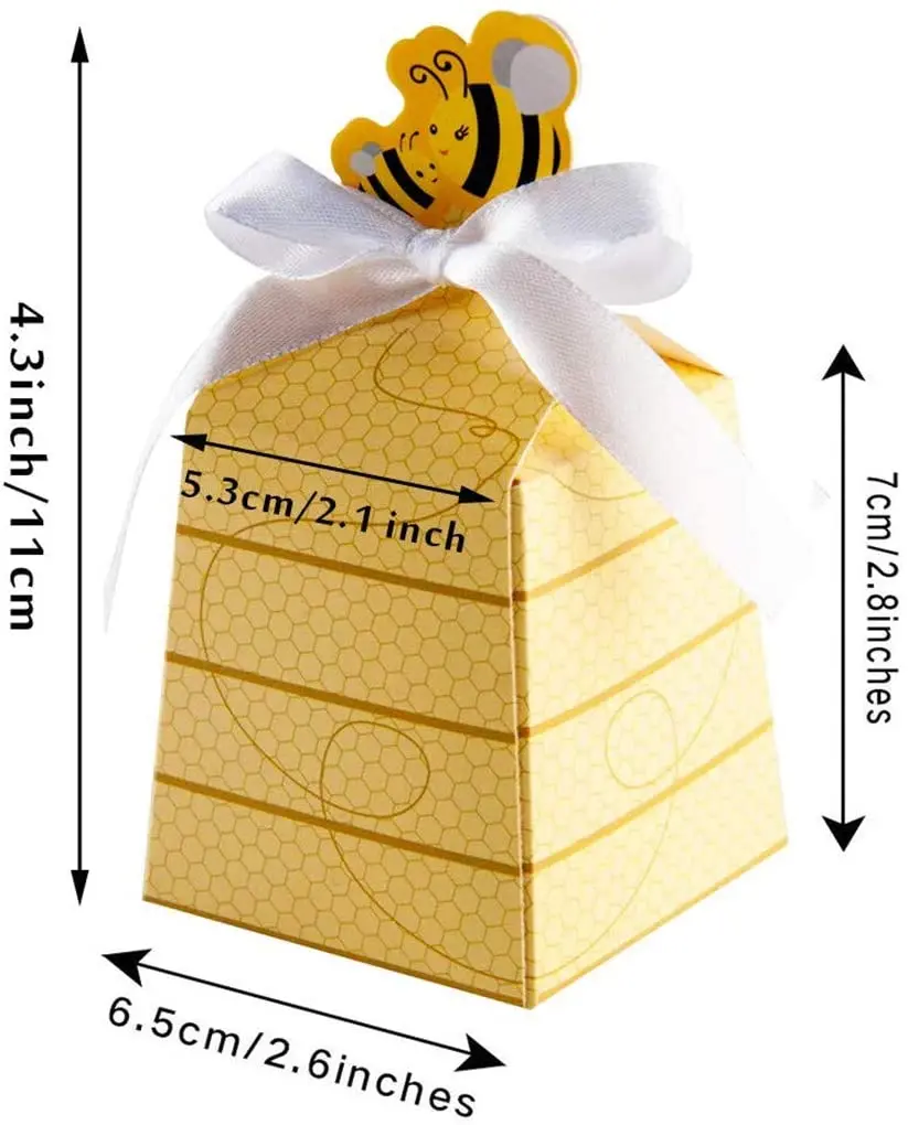 30pcs Cartoon Bee Candy Favors Boxes  Bumble Bee Party Favors - 30pcs  Cartoon Candy - Aliexpress