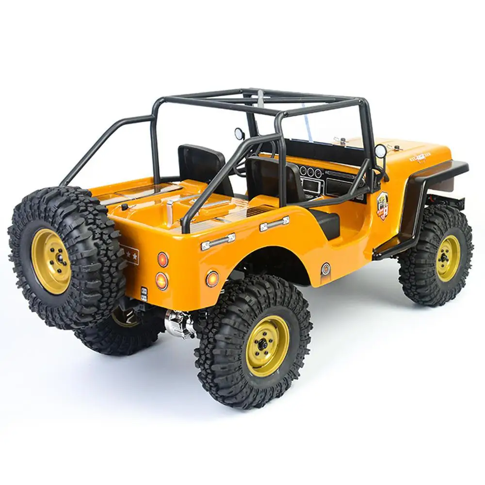 LeadingStar RGT EX86010 CJ 1 10 2 4G 4WD Crawler Climbing Truck RC Car Vehicle Models 4