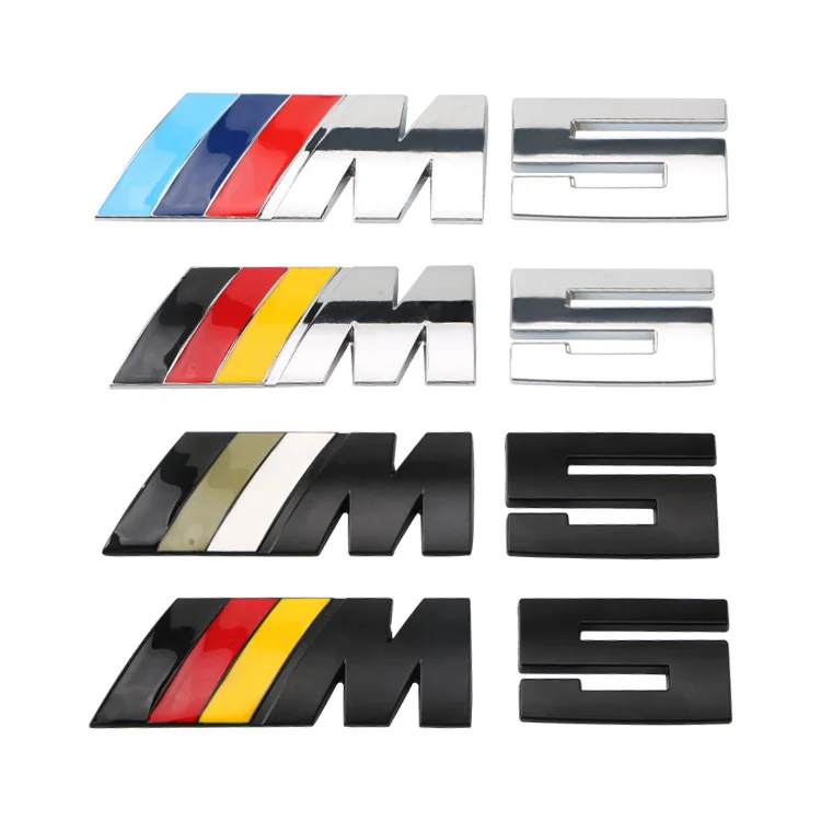 

XCCPJ 3D Metal M Sport Logo Decal Sticker for BMW M1 M2 M3 M4 M5 M6 Car Trunk Body Emblem Stickers Car Styling Accessories