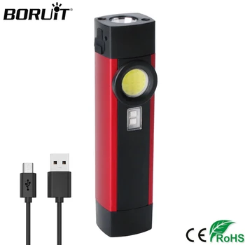 

BORUIT XPE COB Violet WL01 White light/Purple Light Work Light With Magnetic Light 4 Light Modes Portable Searchlight