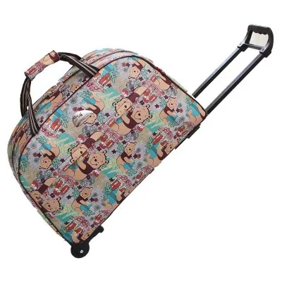 Rolling Suitcase13 Модный 2" толстый стильный чемодан на колесиках, водонепроницаемая багажная сумка, багаж на колесиках для женщин и мужчин, дорожные сумки, чемодан с колесиками - Цвет: Rolling Suitcase13