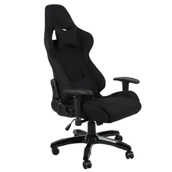 

High Back Racing Style Gaming Chair 360 Degree Swivel Padded Office Chair Ergonomic Revolving Home Office Furniture
