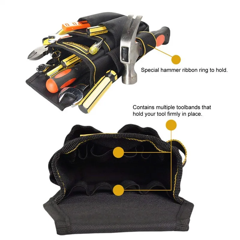 Baffect Tool Bag 600D Oxford Tool Belt for Electrician