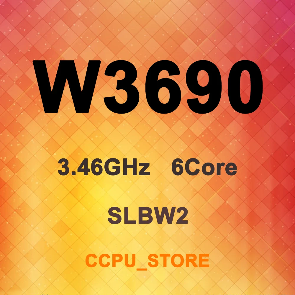 Процессор Xeon W3690 SLBW2 3 46 ГГц 6-ядерный 12 потоков МБ 130 Вт LGA1366 | Компьютеры и офис