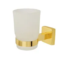 Бериловый латунный золотой держатель зубной щетки-Mabello