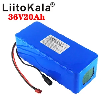 

LiitoKala 36V 20Ah battery 21700 5000mah 10S4P battery pack 500W high power battery 42V 15000mAh Ebike electric bicycle BMS