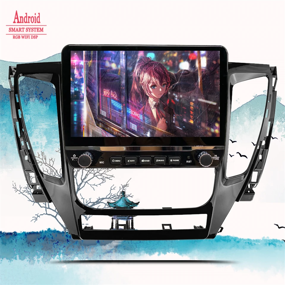 

Car Radio with screen Multimedia Video Player For Mitsubishi Pajero Sport 3 2016 - 2018 2019 20 Android Auto CarPlay 2 din DVD