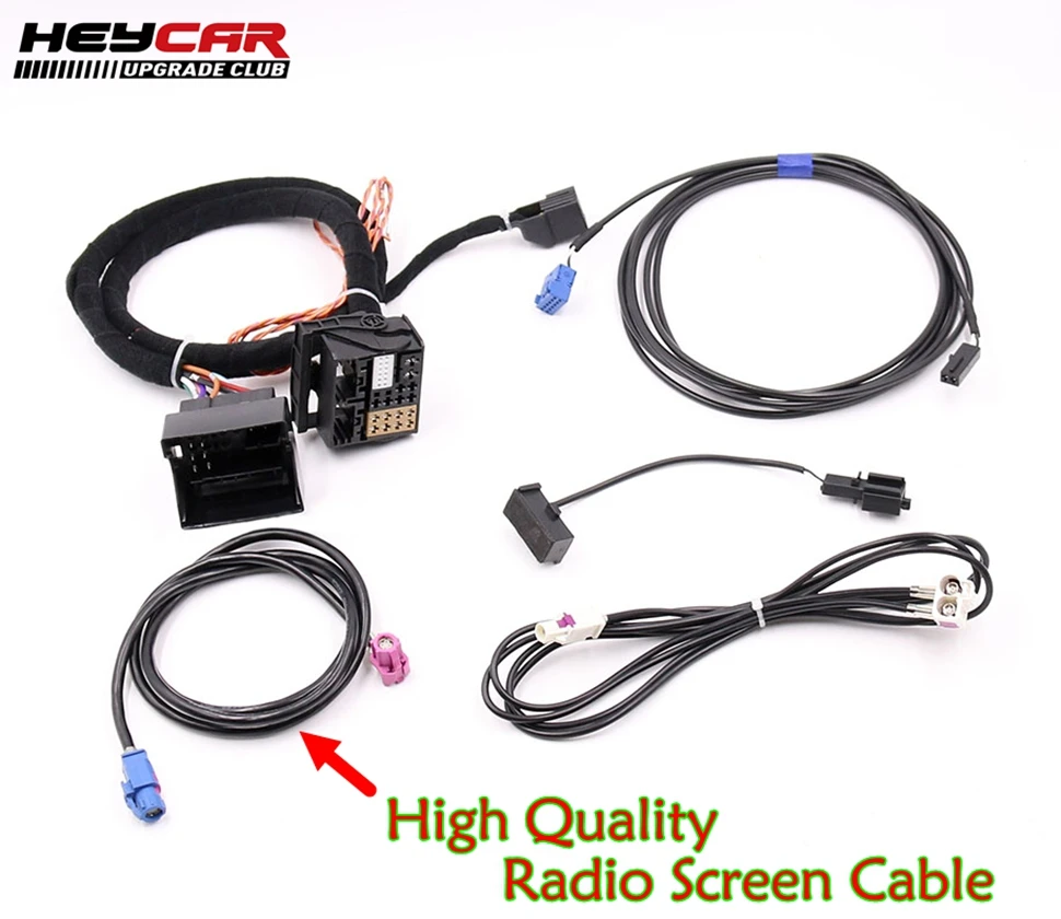 Автомобильный адаптер для Golf 7 MK7 Passat B8 Tiguan MQB MIB STD2 ZR NAV Discover Pro|harness wire|harness carharness cable |
