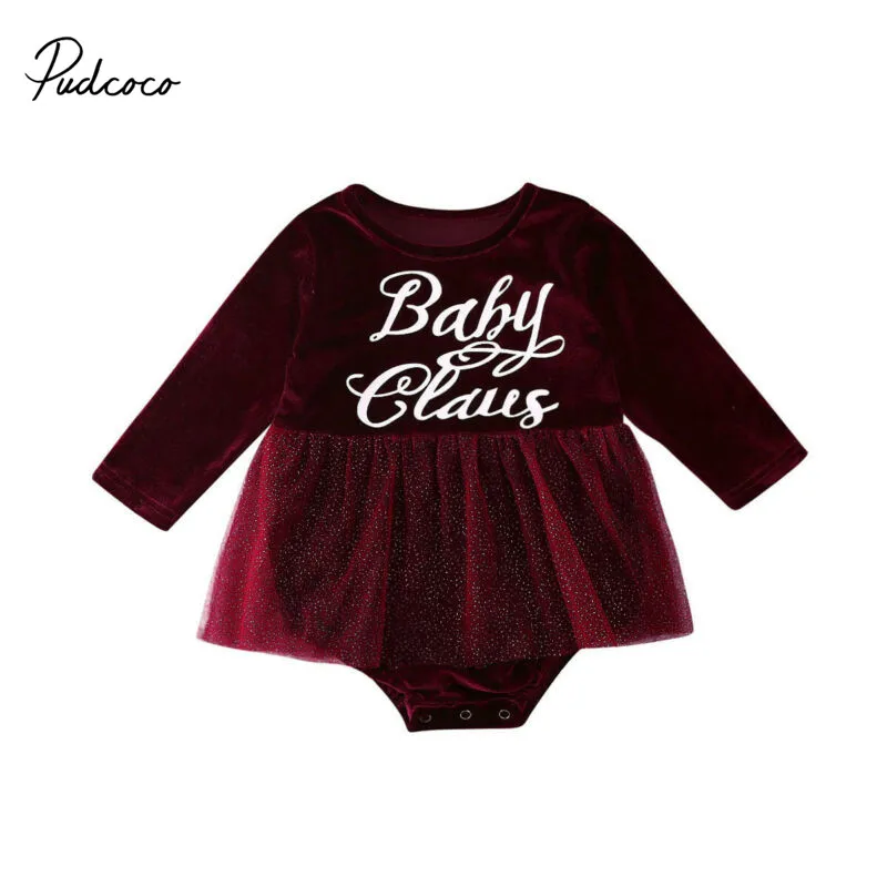 

Christmas Bodysuit Dress for Newborn Infant Toddler Baby Girl Plaid Cotton Bodysuit Plaid Jumpsuit Dress Tops Outfit Tutu Dress