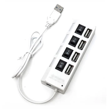 

4-Port USB 2.0 Hub with Individual Power Switches and LEDs PR Sale