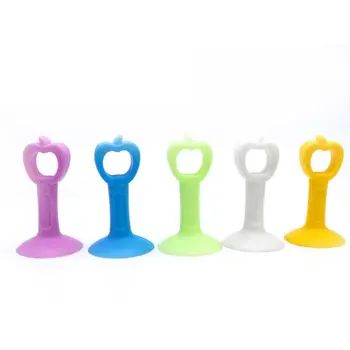 

5pcs/set Punch-free Silicone Door Stopper Wall Suction Silent Door Holder Door Handle Anti-collision Cushion Home Bedroom Door S