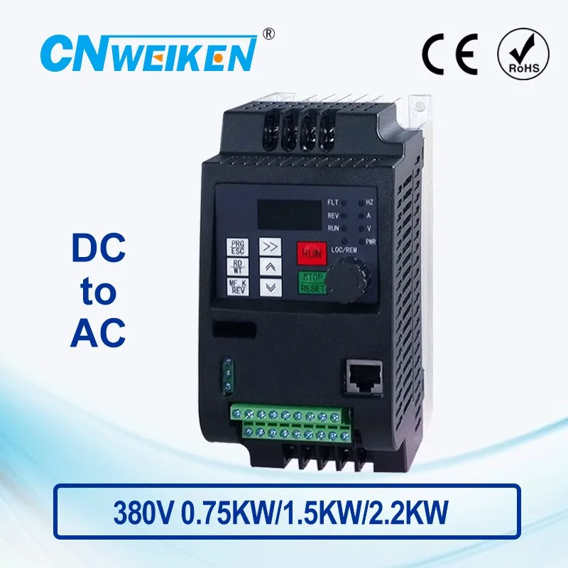 380V 0 75 kw 1.5 2.2 AC тройной (3) фазовый выход 1HP фотоэлектрический Солнечный бассейн