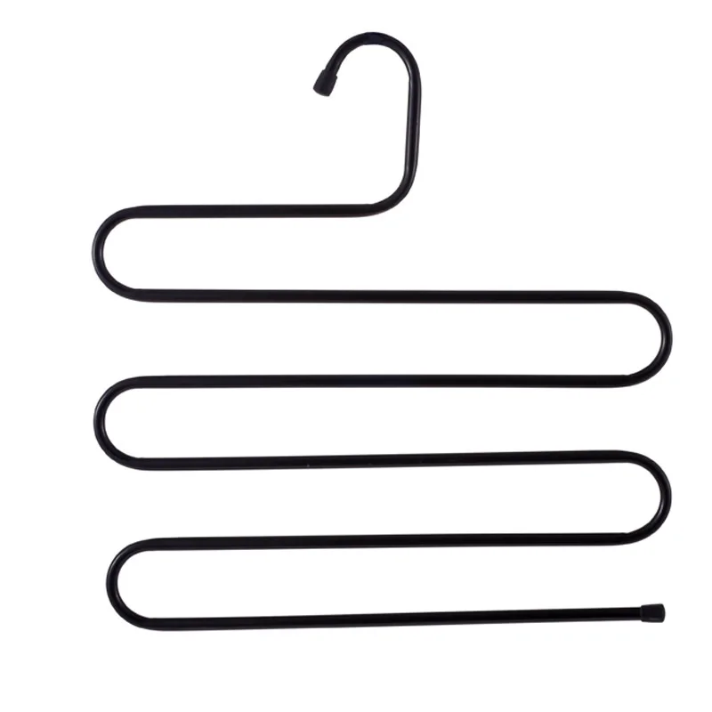 Japan Multi-function Pants Hanger 5 Tier Portable Stainless Steel Racks Trousers Clothing Storage Organization | Дом и сад
