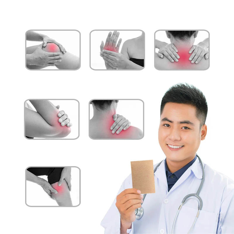 8pcs/bag Pain Patches Orthopedic Arthritis Medical Plaster Muscle Back Shoulder Ointment Joints Pain Removal Killer Sticker H017