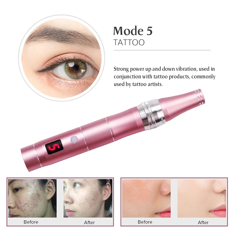 Косметическая татуировка пистолет иглы картридж беспроводной MYM нано