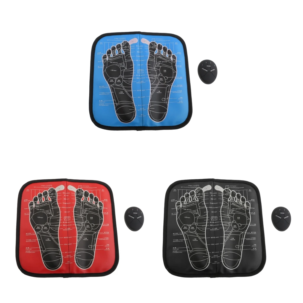 EMS Foot Massage Cushion Electric Foot Stimulator Massager Mat