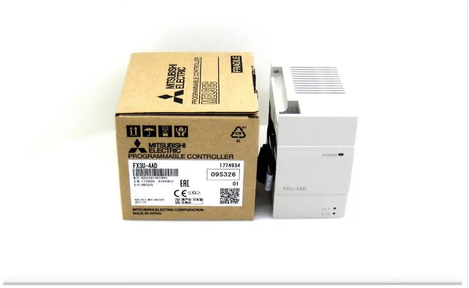 원래 모듈 FX2N-2AD FX2N-4AD FX2N-8AD FX2N-2DA FX2N-4DA FX2N-5A FX2N-4AD-PT FX2N-4AD-TC FX0N-3A