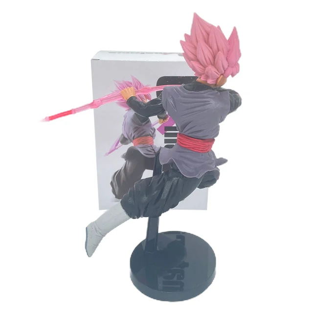 Dragon Ball Z Action Figure Saiyan Pink Son Goku Sickle Form Figma Anime Model Decorative Ornament Toys For Boys Christmas Gift