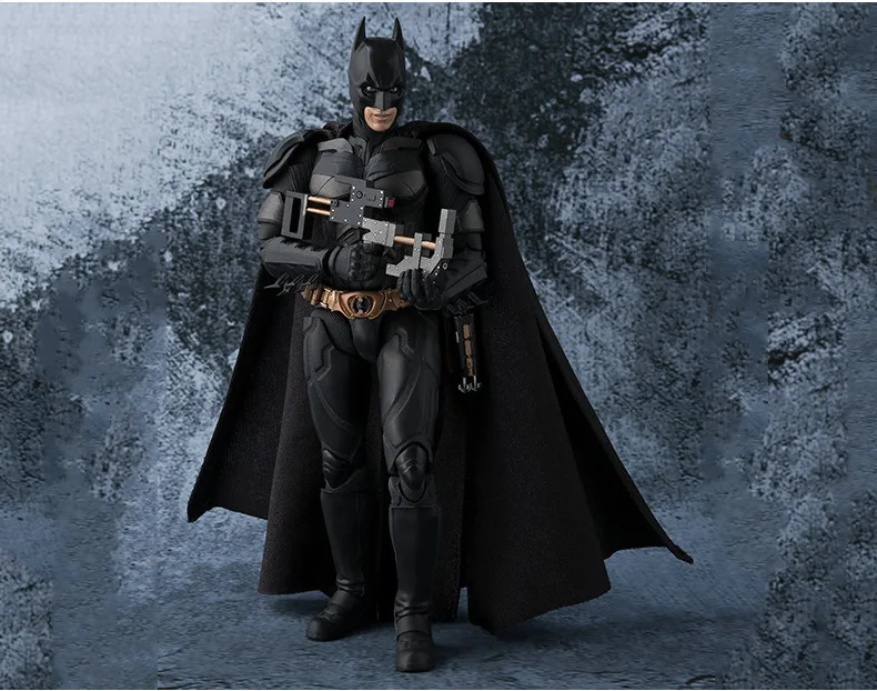 

SHF Batman Dark Night Knight Prequel TDK Bruce Wayne Justice League Mobile Garage Kit Decoration