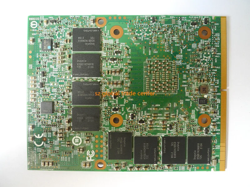 Kai-Full 3MHHT 03MHHT For Dell GTX675M GTX 675M Graphic card N13E-GS1-A1 2G DDR5 FOR M17X R4 M18X R2 VIDEO CARD