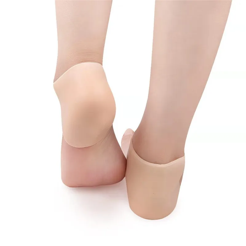 1 пара Прозрачные мягкие силиконовые Увлажняющие гелевые пяточные носки ног от трещин средство для защиты и уходу за кожей для средства для ухода за ногами